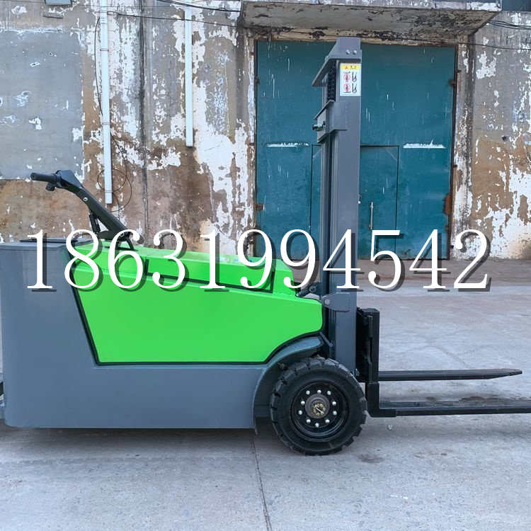 珲春市小型电动叉车1吨2吨步行站驾式电瓶堆高充电装卸车液压升降车铲车